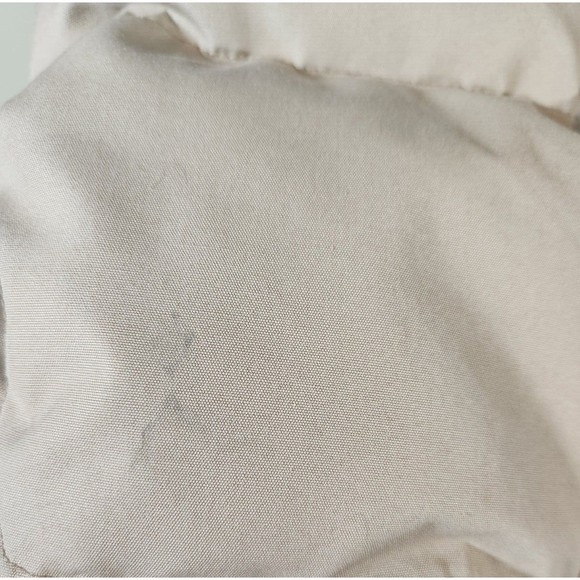 Wear Guard Rugged Vest Mens XL Beige Puffer Duck Down Waterfowl Snaps Outdoors - Picture 10 of 10